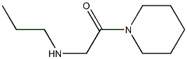 1-(piperidin-1-yl)-2-(propylamino)ethan-1-one Struktur