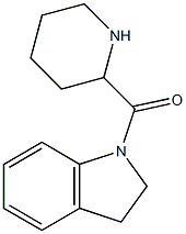 1-(piperidin-2-ylcarbonyl)-2,3-dihydro-1H-indole Structure