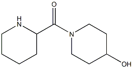 1-(piperidin-2-ylcarbonyl)piperidin-4-ol Struktur