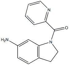 1-(pyridin-2-ylcarbonyl)-2,3-dihydro-1H-indol-6-amine