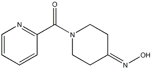 1-(pyridin-2-ylcarbonyl)piperidin-4-one oxime 结构式