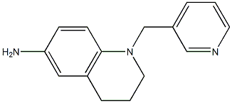 1-(pyridin-3-ylmethyl)-1,2,3,4-tetrahydroquinolin-6-amine Structure