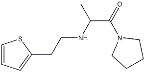 1-(pyrrolidin-1-yl)-2-{[2-(thiophen-2-yl)ethyl]amino}propan-1-one|