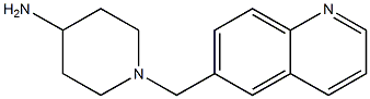 1-(quinolin-6-ylmethyl)piperidin-4-amine|