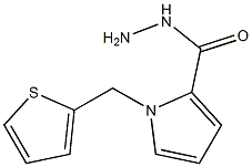 1-(thien-2-ylmethyl)-1H-pyrrole-2-carbohydrazide Struktur
