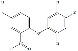 1,2,4-trichloro-5-[4-(chloromethyl)-2-nitrophenoxy]benzene