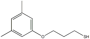 1,3-dimethyl-5-(3-sulfanylpropoxy)benzene 结构式