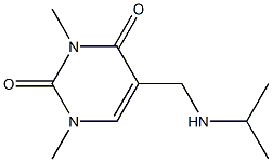 1,3-dimethyl-5-[(propan-2-ylamino)methyl]-1,2,3,4-tetrahydropyrimidine-2,4-dione|