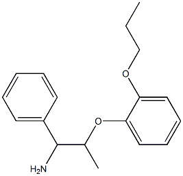 1-[(1-amino-1-phenylpropan-2-yl)oxy]-2-propoxybenzene|