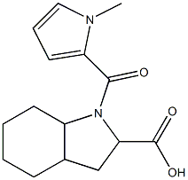  1-[(1-methyl-1H-pyrrol-2-yl)carbonyl]-octahydro-1H-indole-2-carboxylic acid