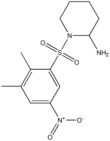 1-[(2,3-dimethyl-5-nitrobenzene)sulfonyl]piperidin-2-amine