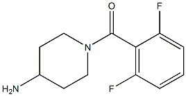 1-[(2,6-difluorophenyl)carbonyl]piperidin-4-amine Structure