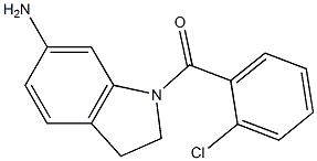  1-[(2-chlorophenyl)carbonyl]-2,3-dihydro-1H-indol-6-amine