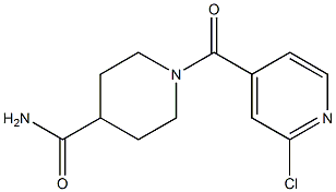 1-[(2-chloropyridin-4-yl)carbonyl]piperidine-4-carboxamide