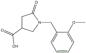 1-[(2-methoxyphenyl)methyl]-5-oxopyrrolidine-3-carboxylic acid|