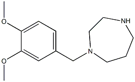 1-[(3,4-dimethoxyphenyl)methyl]-1,4-diazepane|