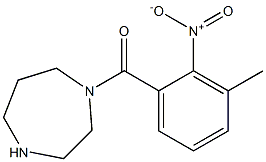 1-[(3-methyl-2-nitrophenyl)carbonyl]-1,4-diazepane|