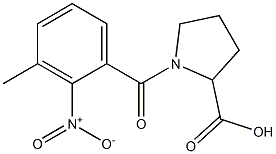 1-[(3-methyl-2-nitrophenyl)carbonyl]pyrrolidine-2-carboxylic acid