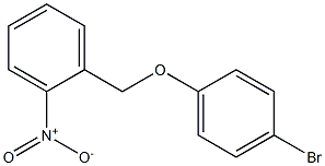 1-[(4-bromophenoxy)methyl]-2-nitrobenzene 结构式