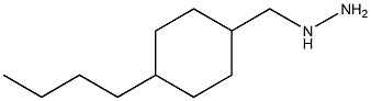 1-[(4-butylcyclohexyl)methyl]hydrazine Struktur