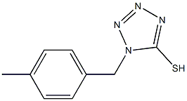 1-[(4-methylphenyl)methyl]-1H-1,2,3,4-tetrazole-5-thiol