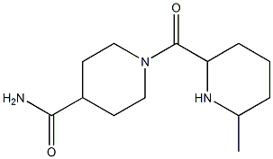  1-[(6-methylpiperidin-2-yl)carbonyl]piperidine-4-carboxamide