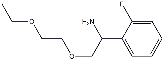 1-[1-amino-2-(2-ethoxyethoxy)ethyl]-2-fluorobenzene