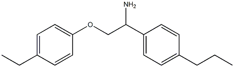 1-[1-amino-2-(4-ethylphenoxy)ethyl]-4-propylbenzene