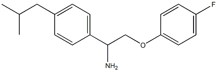 1-[1-amino-2-(4-fluorophenoxy)ethyl]-4-(2-methylpropyl)benzene