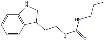  1-[2-(2,3-dihydro-1H-indol-3-yl)ethyl]-3-propylurea