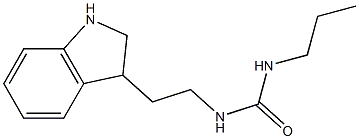 1-[2-(2,3-dihydro-1H-indol-3-yl)ethyl]-3-propylurea