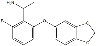 1-[2-(2H-1,3-benzodioxol-5-yloxy)-6-fluorophenyl]ethan-1-amine