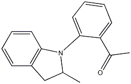 1-[2-(2-methyl-2,3-dihydro-1H-indol-1-yl)phenyl]ethan-1-one