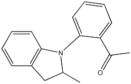  1-[2-(2-methyl-2,3-dihydro-1H-indol-1-yl)phenyl]ethan-1-one