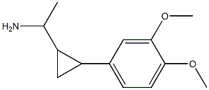 1-[2-(3,4-dimethoxyphenyl)cyclopropyl]ethan-1-amine|