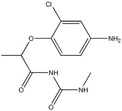 1-[2-(4-amino-2-chlorophenoxy)propanoyl]-3-methylurea