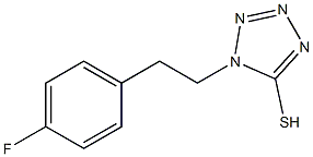 1-[2-(4-fluorophenyl)ethyl]-1H-1,2,3,4-tetrazole-5-thiol Structure