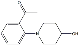  1-[2-(4-hydroxypiperidin-1-yl)phenyl]ethan-1-one