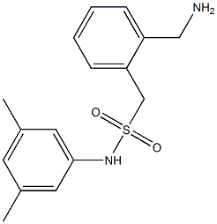 1-[2-(aminomethyl)phenyl]-N-(3,5-dimethylphenyl)methanesulfonamide