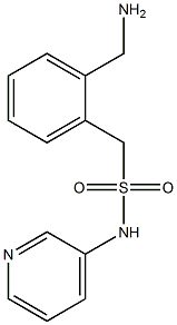  1-[2-(aminomethyl)phenyl]-N-(pyridin-3-yl)methanesulfonamide