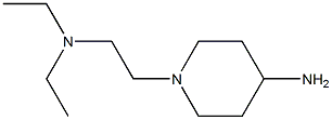 1-[2-(diethylamino)ethyl]piperidin-4-amine,,结构式