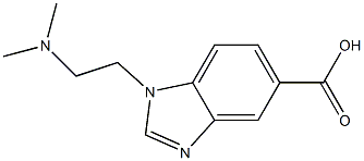 1-[2-(dimethylamino)ethyl]-1H-1,3-benzodiazole-5-carboxylic acid