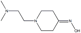 1-[2-(dimethylamino)ethyl]piperidin-4-one oxime