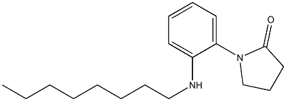  1-[2-(octylamino)phenyl]pyrrolidin-2-one