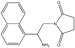 1-[2-amino-2-(1-naphthyl)ethyl]pyrrolidine-2,5-dione