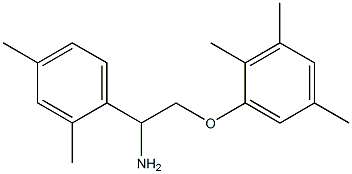 1-[2-amino-2-(2,4-dimethylphenyl)ethoxy]-2,3,5-trimethylbenzene Structure