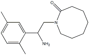 1-[2-amino-2-(2,5-dimethylphenyl)ethyl]azocan-2-one