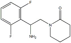 1-[2-amino-2-(2,6-difluorophenyl)ethyl]piperidin-2-one