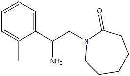  1-[2-amino-2-(2-methylphenyl)ethyl]azepan-2-one