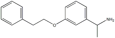 1-[3-(2-phenylethoxy)phenyl]ethanamine Structure